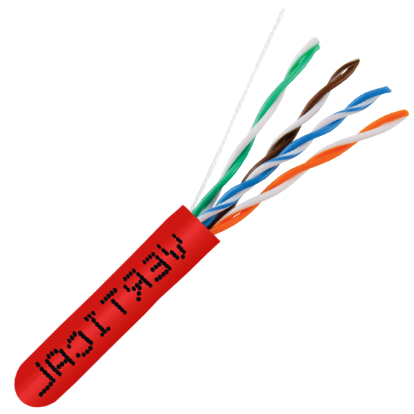 CAT5E 350Mhz Riser Rated Bulk Cable - 1000ft. - J2R Cabling Supplies
