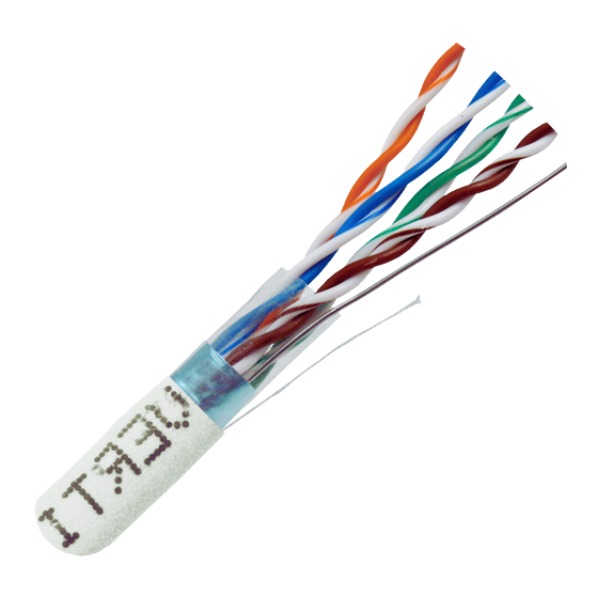 CAT5E Shielded 350Mhz Plenum Rated Bulk Cable 1000ft - J2R Cabling