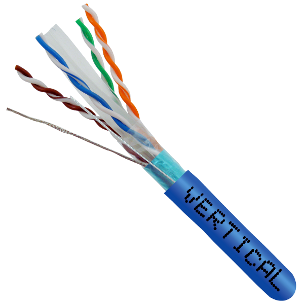 CAT6 Shielded 550Mhz Riser Rated Bulk Cable - J2R Cabling Supplies