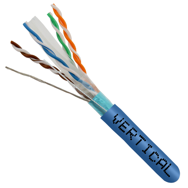 CAT6 Shielded Stranded 550Mhz CM Rated Bulk Cable - J2R Cabling Supplies