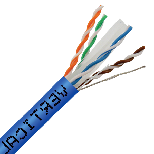 CAT6A 550Mhz Riser Rated Bulk Cable - 1000FT - J2R Cabling Supplies