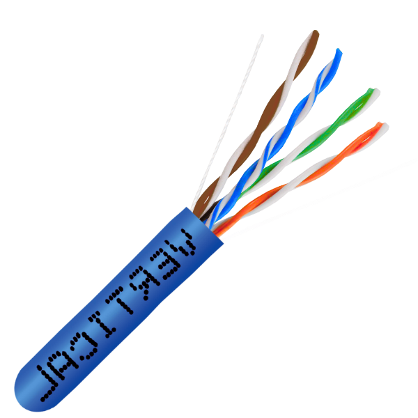 CAT6 550MHz Plenum Rated Cable - 1000ft. - J2R Cabling Supplies