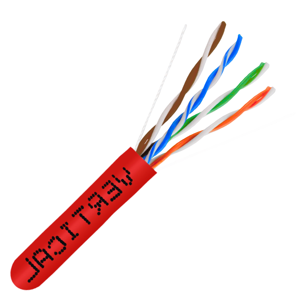 CAT6 550MHz Plenum Rated Cable - 1000ft. - J2R Cabling Supplies