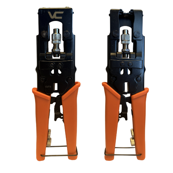 Professional 3-in-1 Compression Crimper - J2R Cabling Supplies