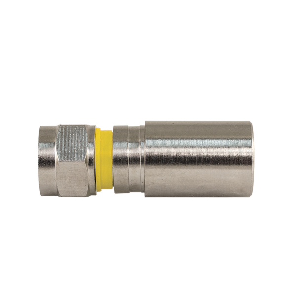 RG6 Quad Compression F Connector - J2R Cabling Supplies