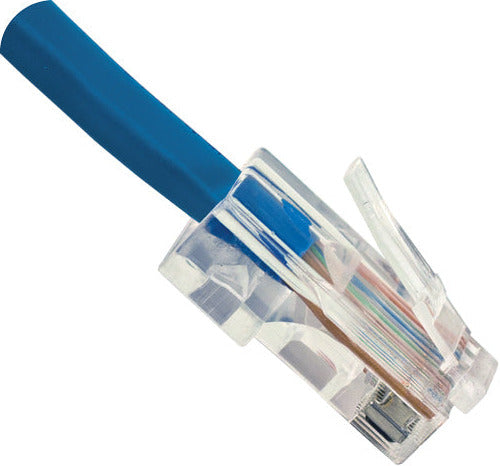 CAT5E Patch Cable Non-Booted, Blue - J2R Cabling Supplies