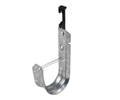 J-Hook. 2" Pre-Galvanized Steel w/ Wing for 1/4'' Rod