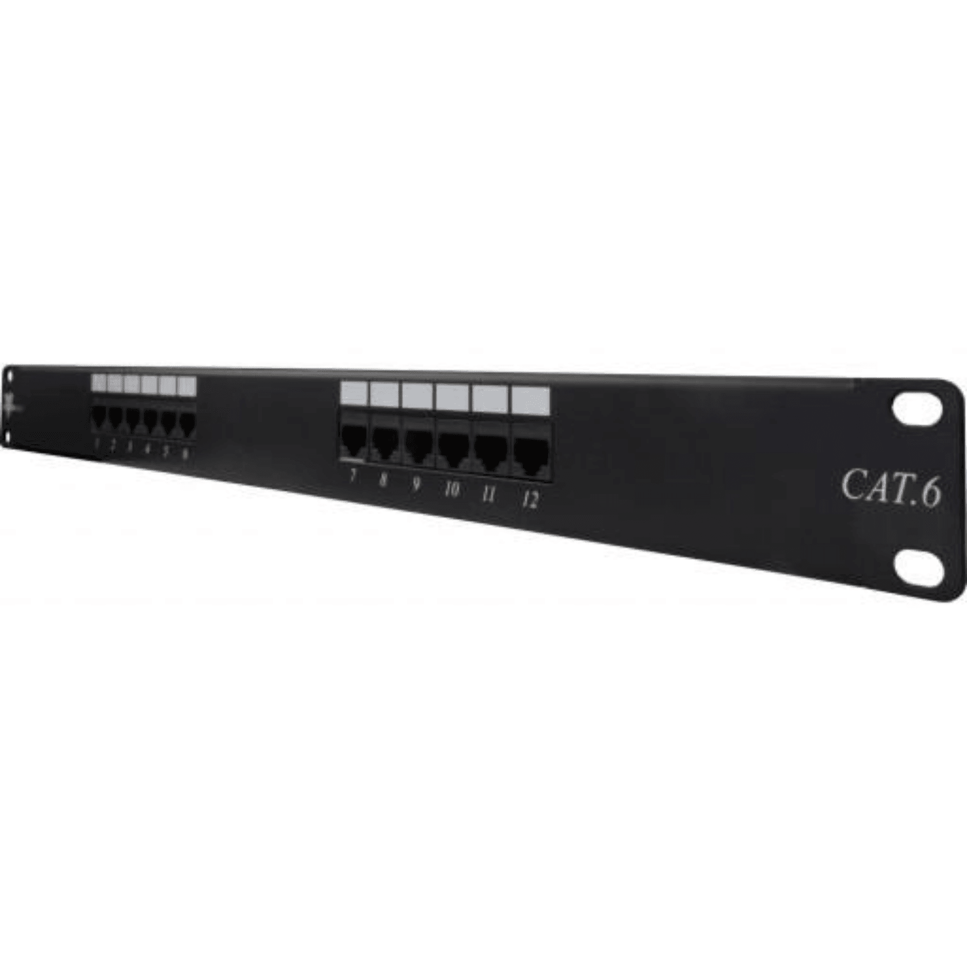 12 Port CAT6 Patch Panel - J2R Cabling Supplies