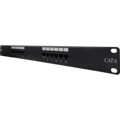 12 Port CAT6 Patch Panel