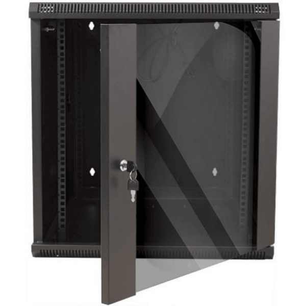 12U Wall Mount Swing Out Enclosure - J2R Cabling Supplies