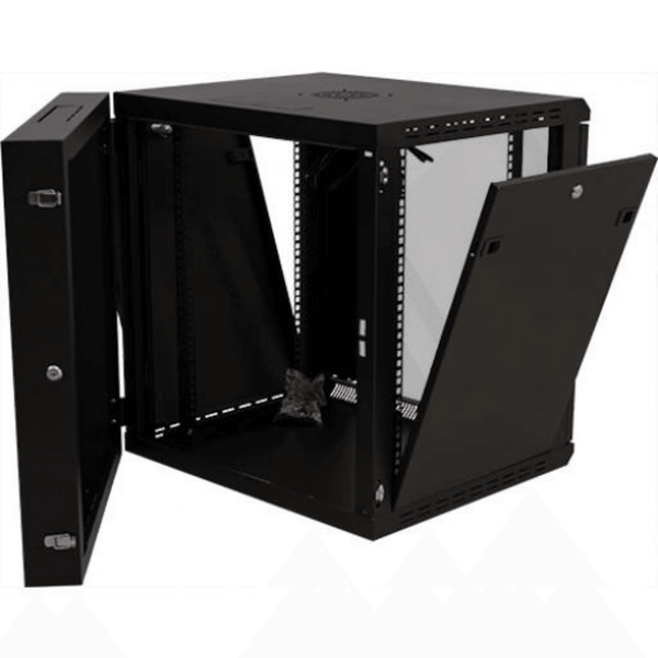 12U Wall Mount Swing Out Enclosure - J2R Cabling Supplies