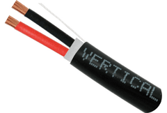 14 AWG 2 Conductor Direct Burial Audio Cable - 500ft. - Black