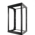 16U Open Wall Mount Frame Rack with Hinge - J2R Cabling Supplies