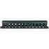 1U Horizontal Wire Manager with cover - J2R Cabling Supplies
