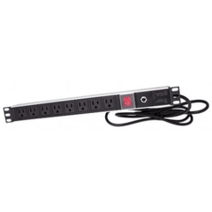 1U Power Distributor 8 Outlet