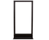 20U 2 Post Open Rack - Aluminum Frame - Black - J2R Cabling Supplies