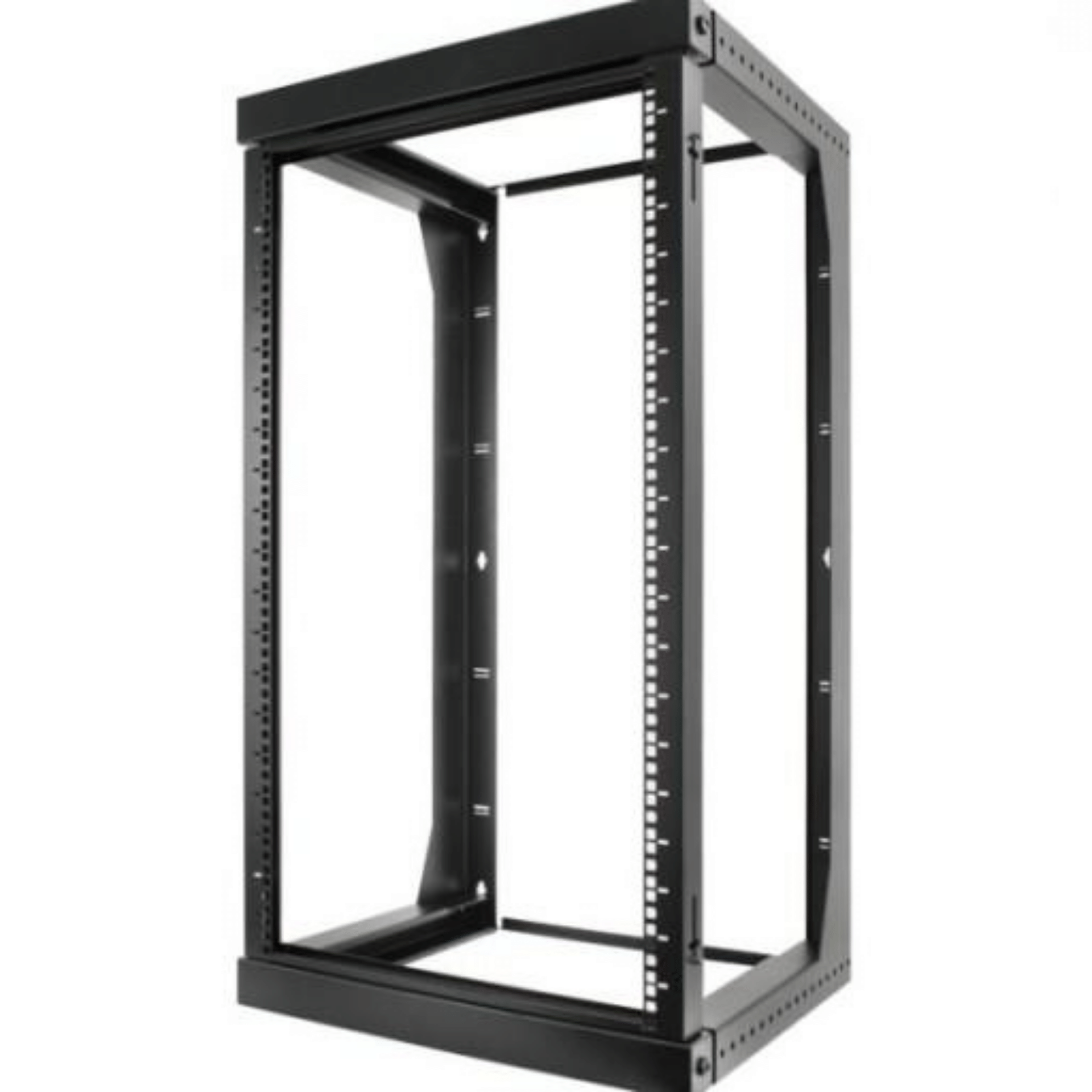 20U Open Wall Mount Frame Rack with Hinge - Open Box - J2R Cabling Supplies