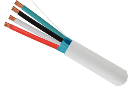 22AWG, 4 Conductor Stranded, Shielded - J2R Cabling Supplies