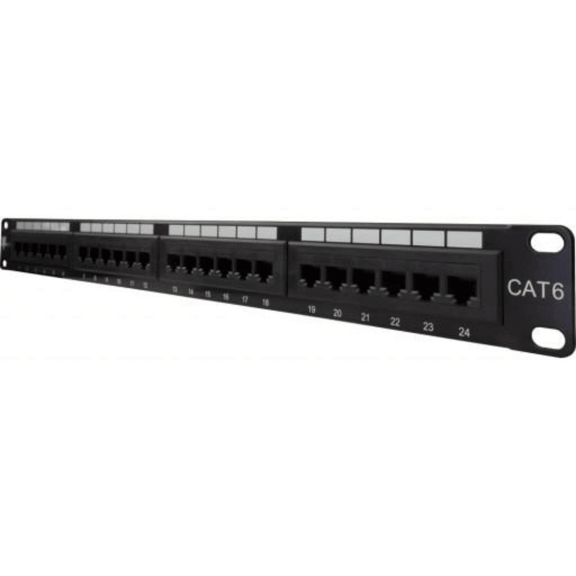 24 Port CAT6 Patch Panel - J2R Cabling Supplies