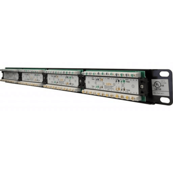24 Port CAT6 Patch Panel - J2R Cabling Supplies