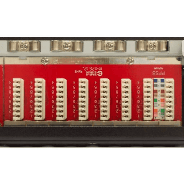 24 Port CAT6 Shielded Patch Panel - Krone Type Terminal - J2R Cabling Supplies