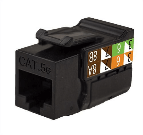 25 PACK - CAT5E Keystone Jack V-MAX Series - J2R Cabling Supplies