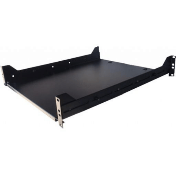 This 2U Adjustable Shelf is ideal for attaching heavy electronics and other peripherals to your home or office network without compromising the safety of your install setup. Best used on a 4 Post Rack.