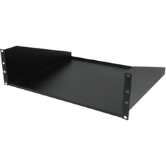 3U Non Vented Shelf - Black