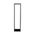 45U 2 Post Open Rack - Steel Frame - Black - J2R Cabling Supplies