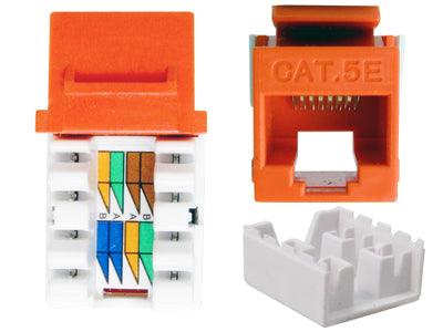50 PACK - CAT5E Keystone Jack - J2R Cabling Supplies
