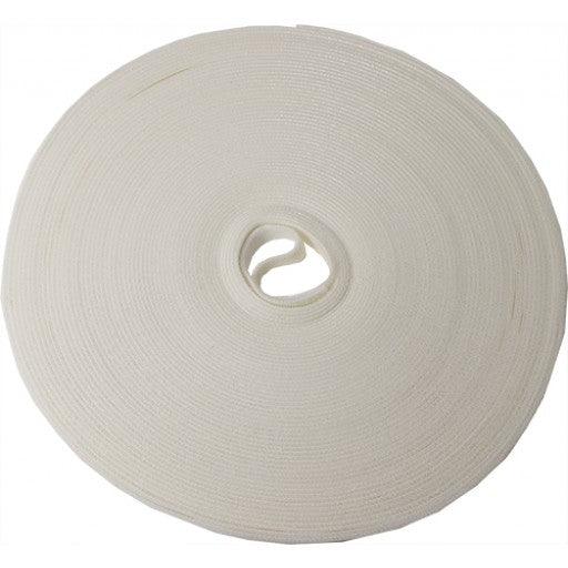 75ft Reusable Fastener Tie Wrap Roll – ½” wide - J2R Cabling Supplies