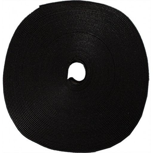 75ft Reusable Fastener Tie Wrap Roll – ½” wide - J2R Cabling Supplies