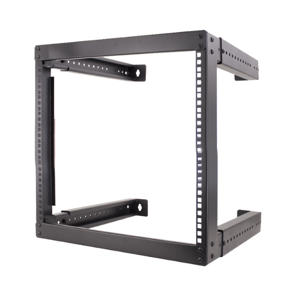 9U Open Wall Mount Frame Rack - J2R Cabling Supplies