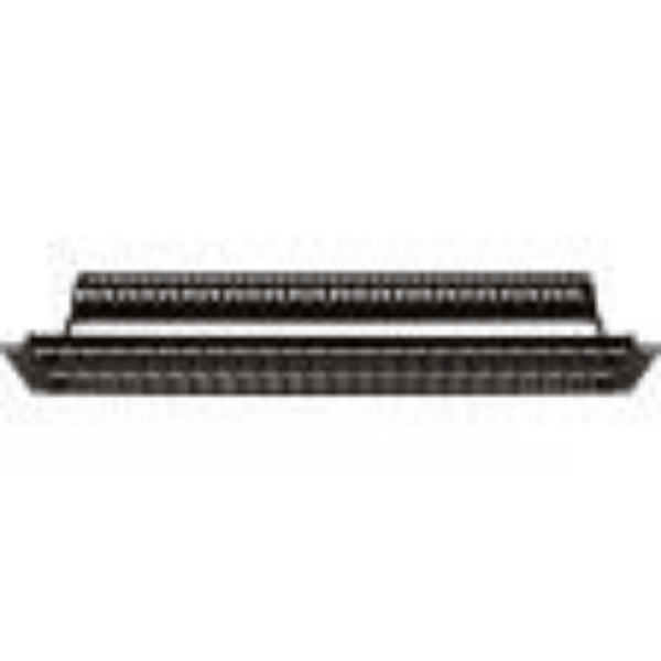 Blank Patch Panel - 48 Port - with Ground for Shielded Jacks - J2R Cabling Supplies