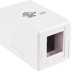 Blank Surface Mount Box, 1-Port