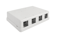 Blank Surface Mount Box, 4-Port