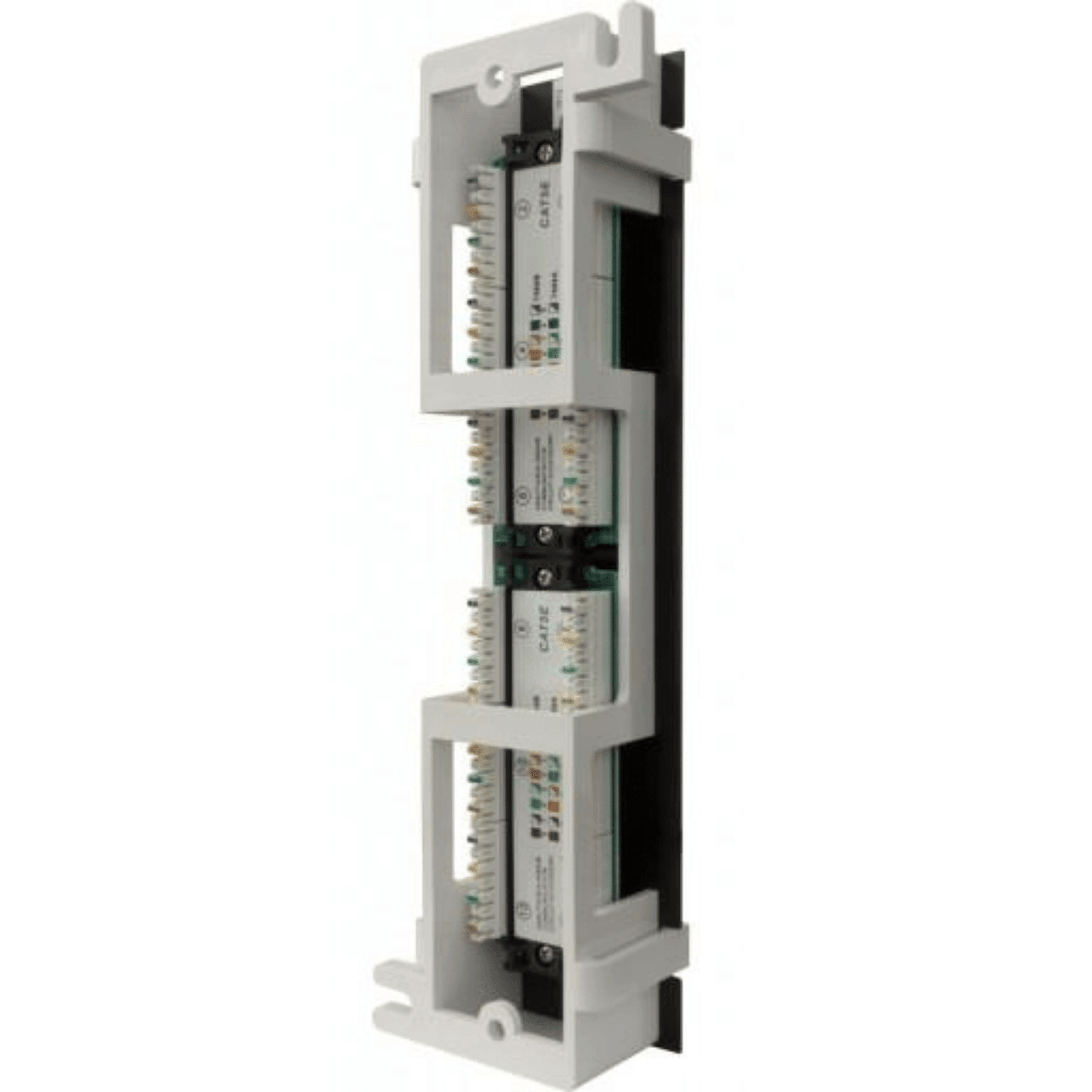 CAT5e 12 Port Ethernet Mini Patch Panel - J2R Cabling Supplies