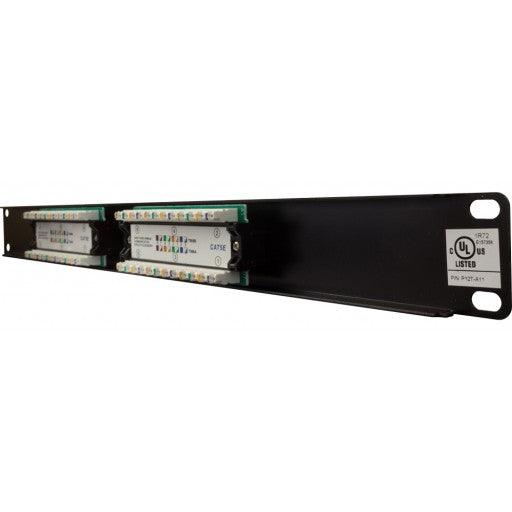 CAT5e 12 Port Ethernet Patch Panel - J2R Cabling Supplies