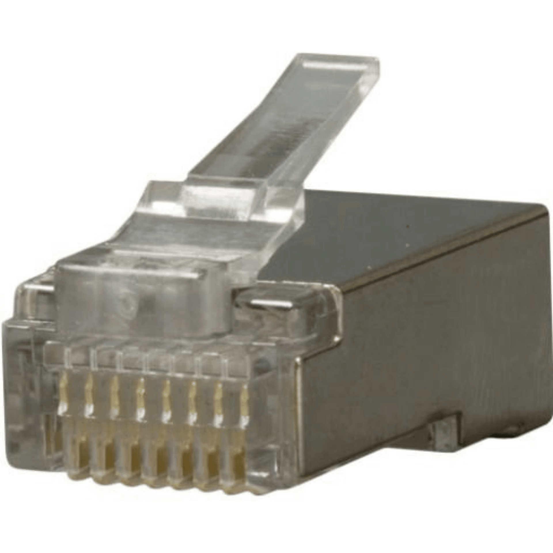 CAT5e Shielded RJ45 Modular Plug - 100 Pack - J2R Cabling Supplies