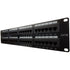 High Impact Patch Panel Made of sturdy, rolled-edge, anodized steel Color-coded for T568A and T568B wiring schemes 110 Style Punch-down Insertion life cycle: 750 cycles (minimum) / I.D.C. 250 cycles (minimum) 2U;  W: 19   H: 3½   D: 1¼   inches Cable Ties, Screws Included UL Listed, RoHs Compliant