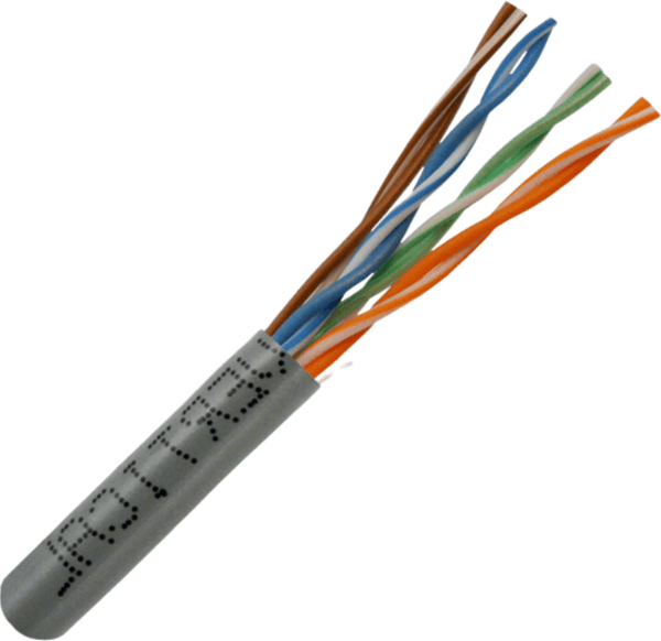 🦅 CAT6 550MHz Plenum Rated Cable - Made in USA - 1000ft. - J2R Cabling Supplies