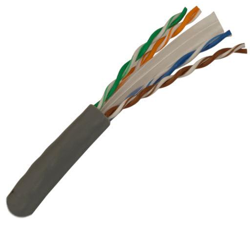 CAT6 550Mhz Riser Rated Bulk Cable - 1000ft. - J2R Cabling Supplies