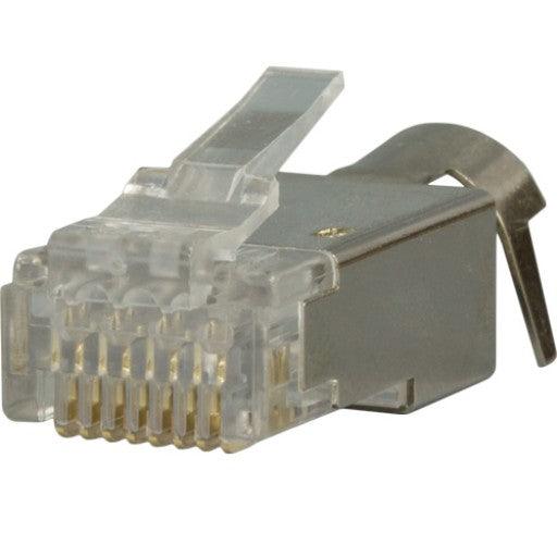 CAT6, CAT6a Shielded RJ45 Modular Plug - 100 Pack - J2R Cabling Supplies