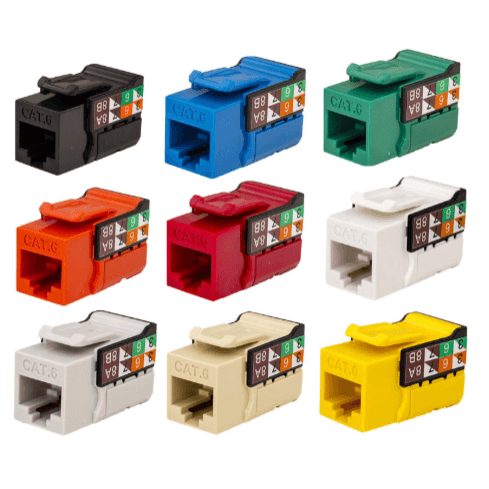 CAT6 Keystone Jack V-MAX Series - J2R Cabling Supplies