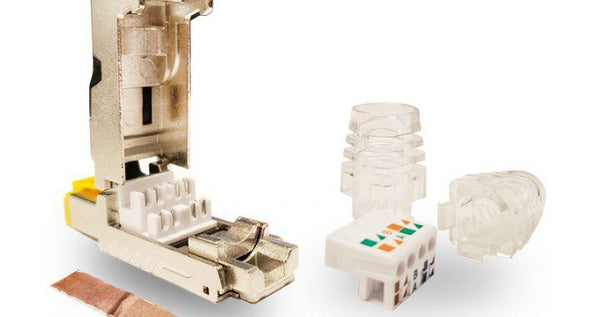 CAT6a Shielded RJ45 Modular Plug - J2R Cabling Supplies