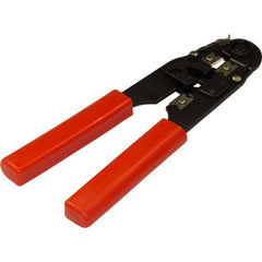Crimper, Cutter and Stripper for RJ11 Handset Plugs