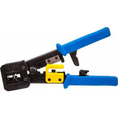 Crimper for Feed Through RJ45 Modular Plugs