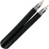 Dual RG6 Standard Shield Coaxial - 500ft. - Black - J2R Cabling Supplies