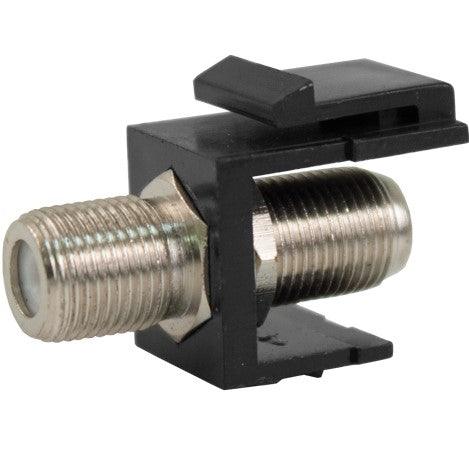 F81 Coaxial Keystone Insert - J2R Cabling Supplies