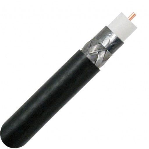 RG11 Standard Shield Coaxial - 1000ft. - Black - J2R Cabling Supplies